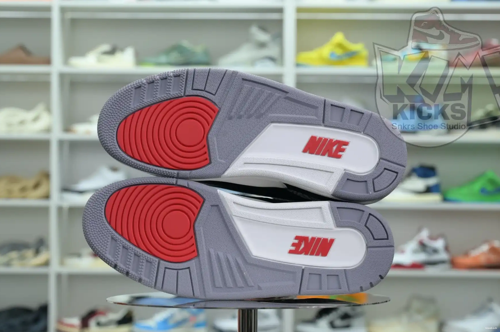 Kimikick 3“Black Reimagined” Jordan Air Cement 0501